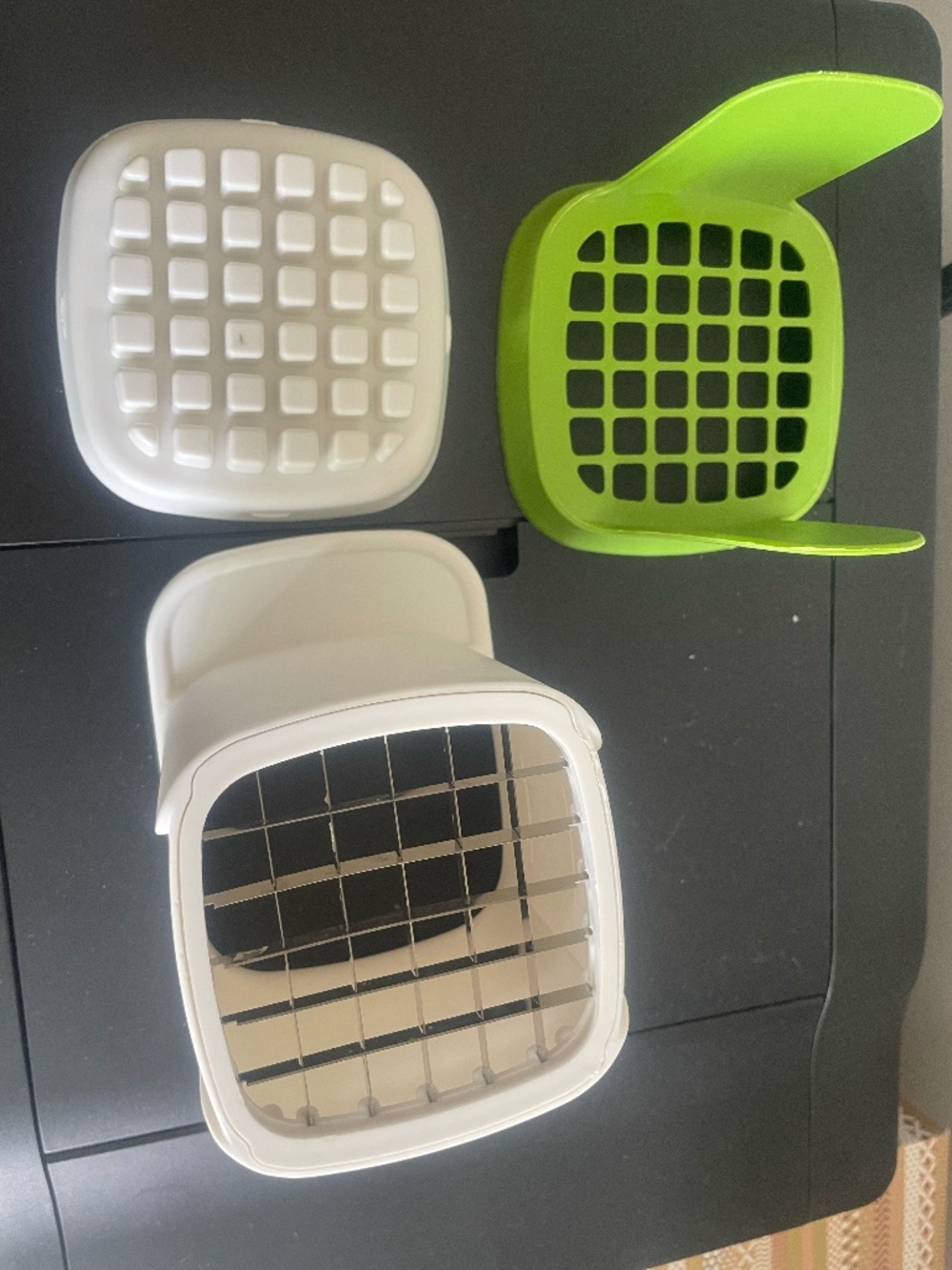 Kitchen Cube-ing Square Cutter Press On Tool